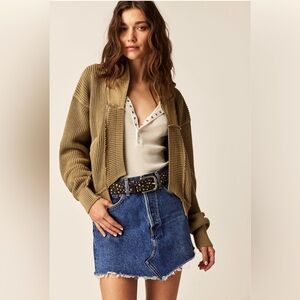 We the free Worn Thru Surplus Cardi Army